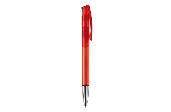 Avalon ball pen metal tip transparent - Transparent / Red