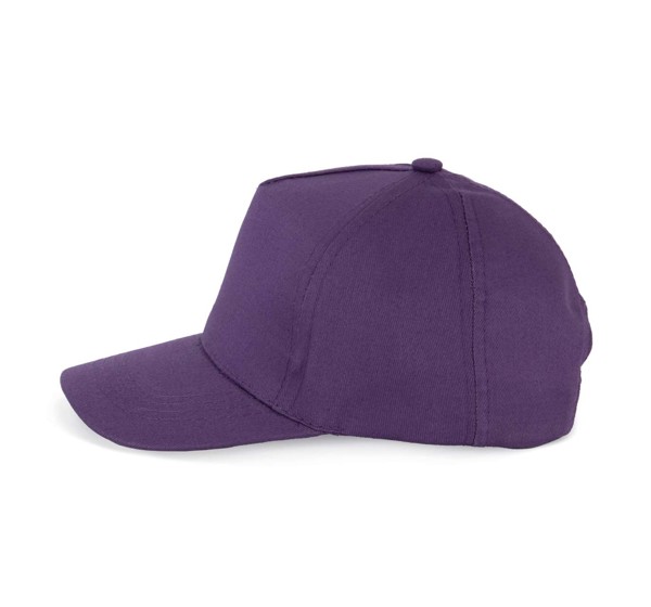 Παιδικό βαμβακερό καπέλο - 5 πάνελ - Purple