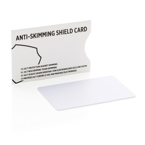 RFID zaštitna kartica protiv skimminga s aktivnim čipom za ometanje