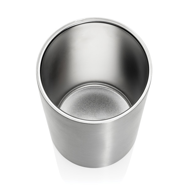 Vino RCS certified recycled stainless steel wine bucket - Silver