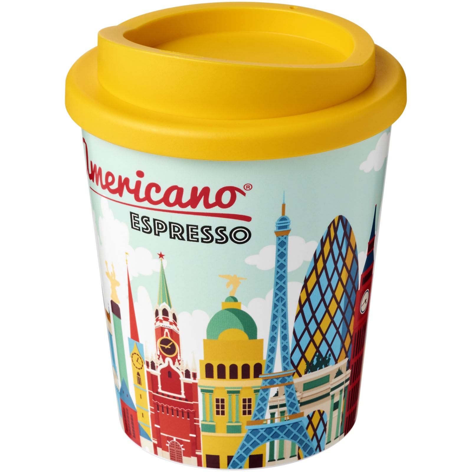 Termo hrnek Brite-Americano® espresso 250 ml - Žlutá