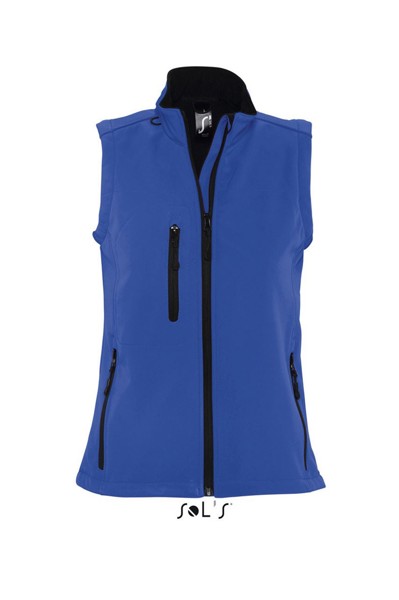 Sol's Rallye Women - Sleeveless Softshell Jacket - Royal Blue / L