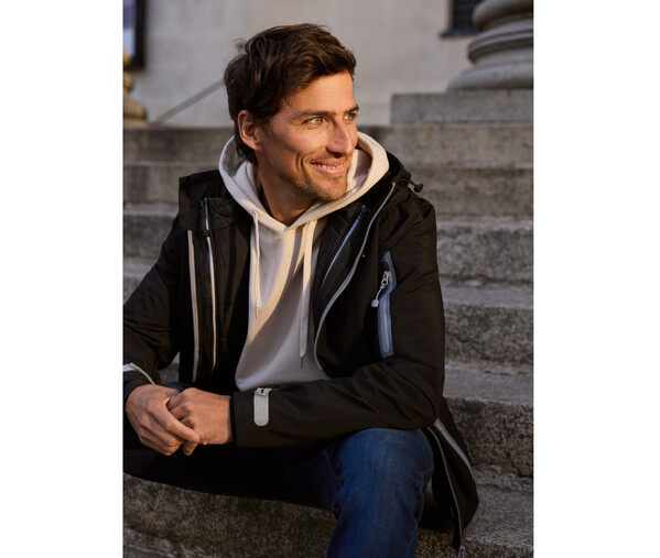 Veste technique Softshell - BLACK / GREY / 3XL