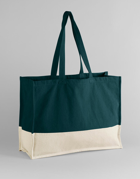 Earthaware® Organic Contrast Shopper - Black / Natural / ONE SIZE