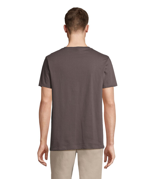 REGENT V  V-NECK T-SHIRT - Cinza EscuroM