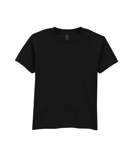 Softstyle™ Midweight Youth T-Shirt - Pitch Black / XS