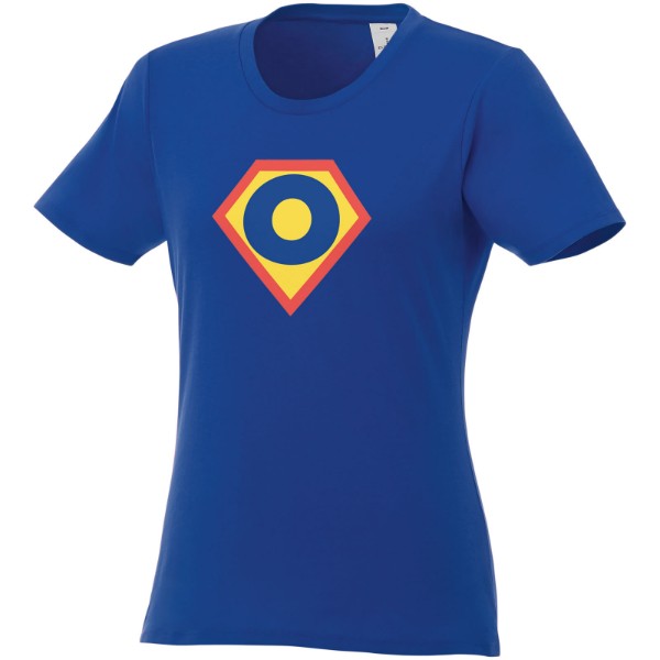 T-shirt damski z krótkim rękawem Heros - Niebieski / XS