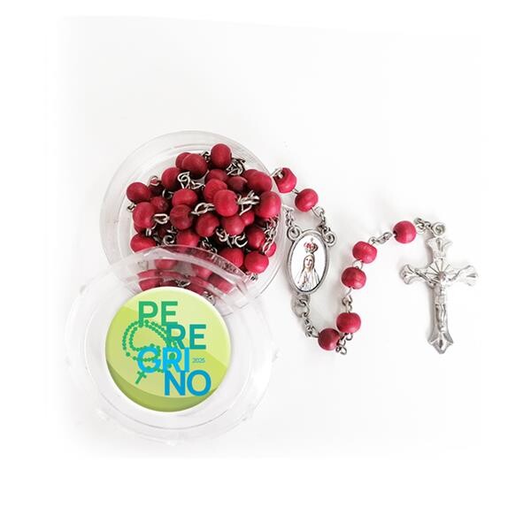 Rosary - Vermelho Escuro