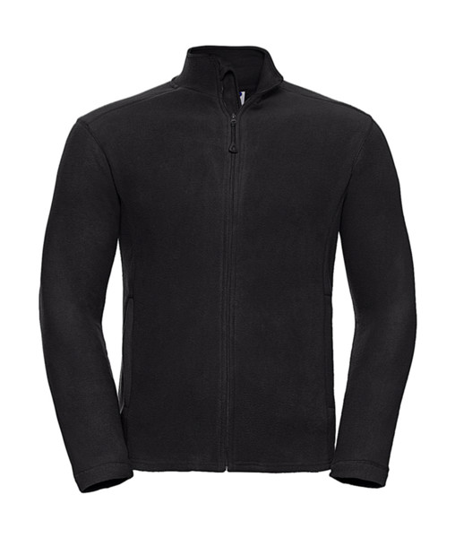 Men's Full Zip Microfleece - Black / 2XL