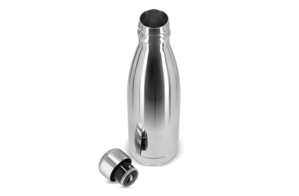 Sagaform Bouteille en acier Nils Chrome 500 ml