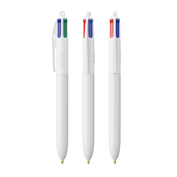 BIC® 4 Couleurs® ballpen - Blanc