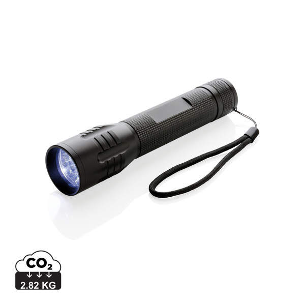 3W large CREE torch - Black