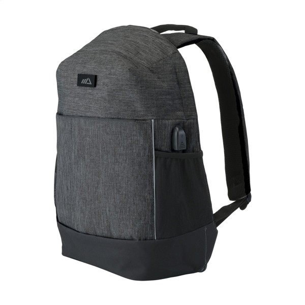 Jayden RFID Anti-Theft sac à dos - Gris Foncé