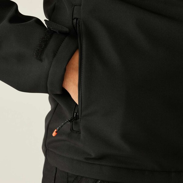 Thermogen Powercell 5000 Heated Softshell Jacket - Navy / Magma / L