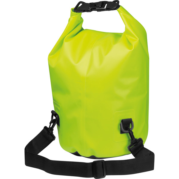 Waterproof bag with reflective stripes FERNANDO - Yellow