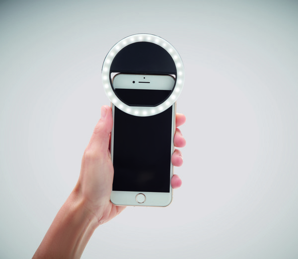 Lampe portable pour selfie Helie