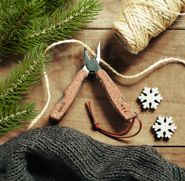 Multi tool pocket knife cork Plierkork