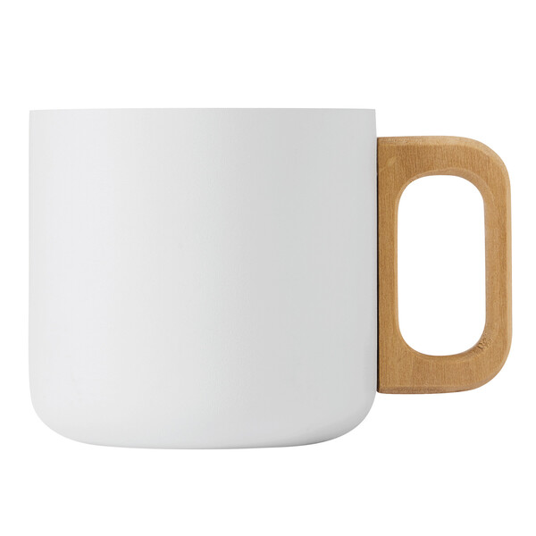 Stainless Steel Mug Rustic Trip - White
