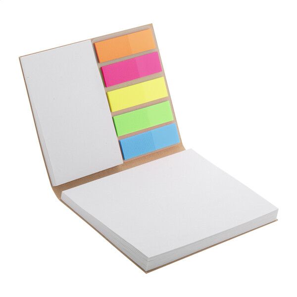 Bloc-notes autocollant personnalisé CreaStick Combo A Eco