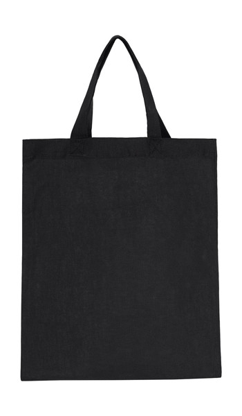 Small Cotton Shopper - Black / ONE SIZE