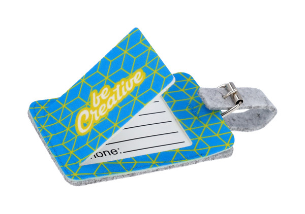 Custom Rpet Luggage Tag CreaFelt Tag