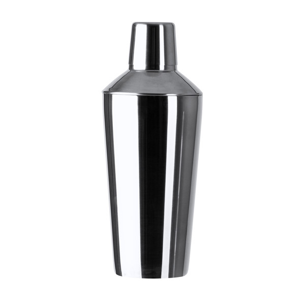 Personalised stainless steel cocktail shaker 700 ml with leak-proof closure