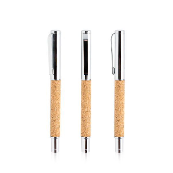 Roller Em Metal E Cortiça, Caixa Oferta