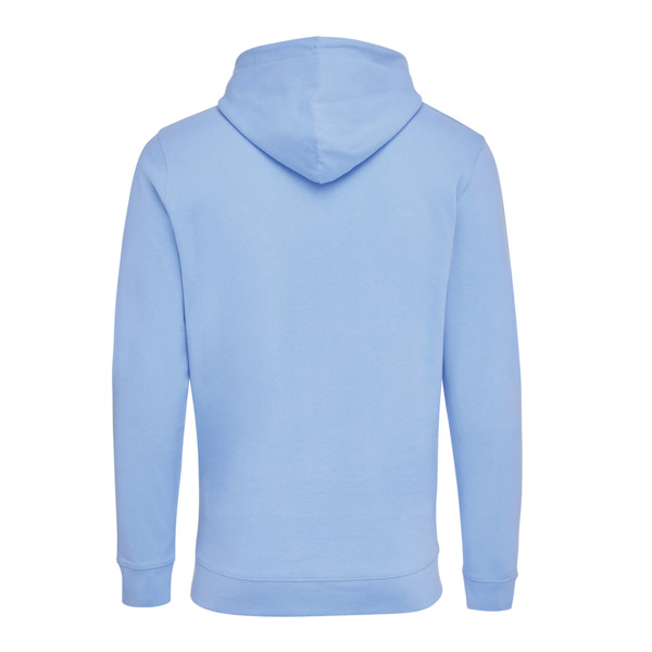Iqoniq Jasper recycled cotton hoodie - Sky Blue / XL
