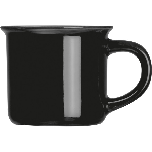 Ceramic espresso mug TILL - Black