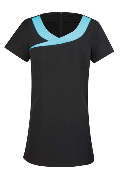TUNIKA ZA LJEPOTU I SPA ‘IVY’ - Crna / Turquoise / S