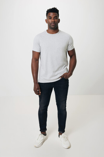 T-shirt en coton recyclé non teinté IQONIQ Manuel - Heather Grey / XXL