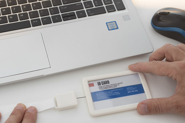 ID holder BINO - white