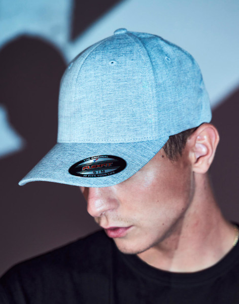 Flexfit Heatherlight Cap - Melange Dark Grey / L/XL