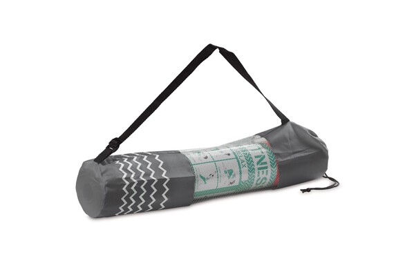 Fitness-yoga mat with carrier - Red