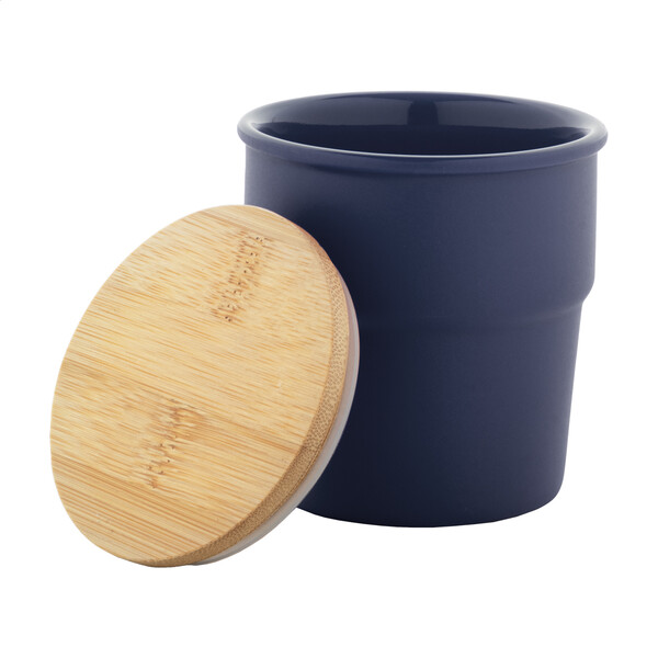 Kubek ceramiczny Calliope - Ciemnoniebieski