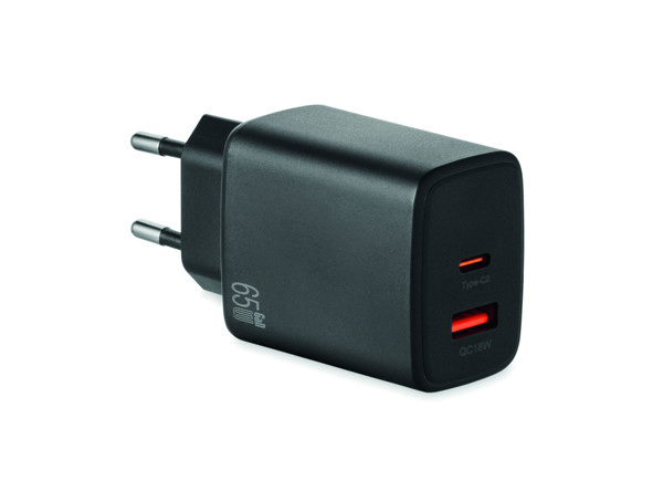 EU 2-pole wall adapter/charger Exten