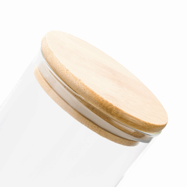 Glass storage jar, approx. 850 ml ECO STORAGE L