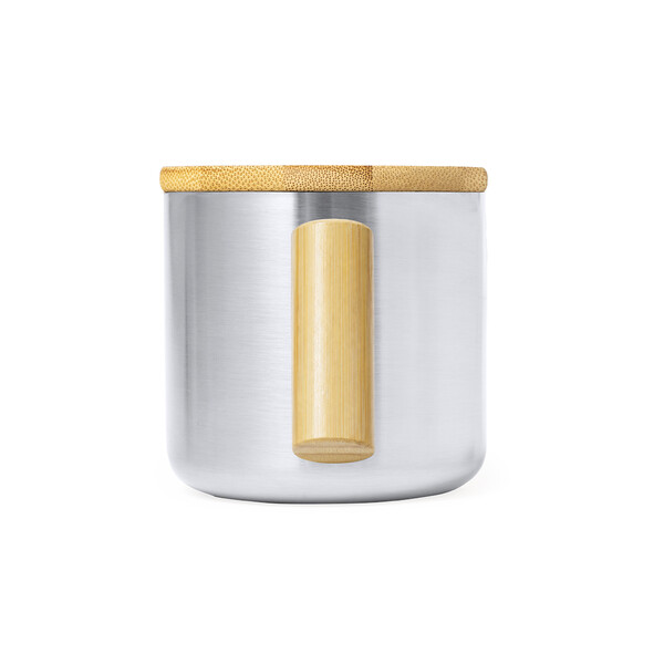 Taza Térmica Claire - Plateado