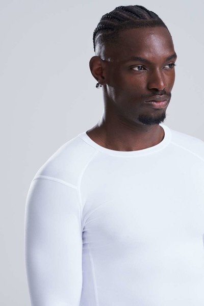 Active Recycled Baselayer - Arctic White / XL