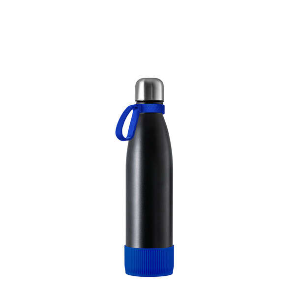 NIZZA - Bottle: black, Ring: blue, Sleeve: blue