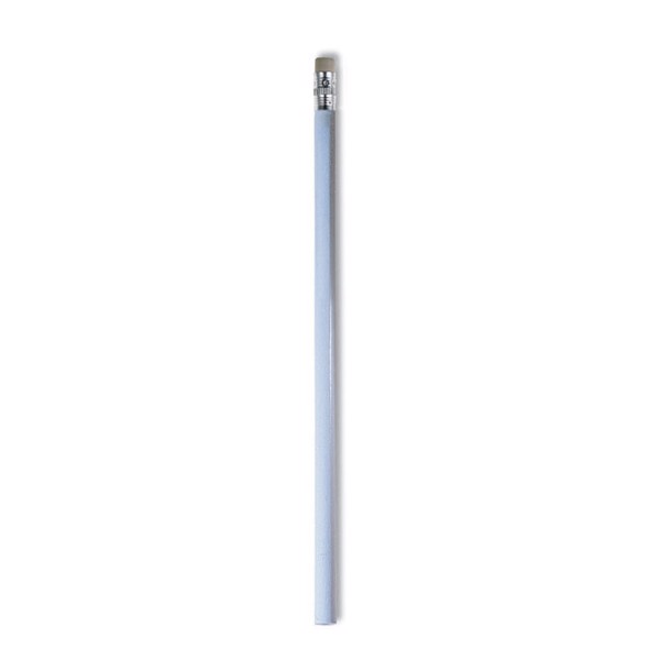 Pencil with eraser Stomp - White