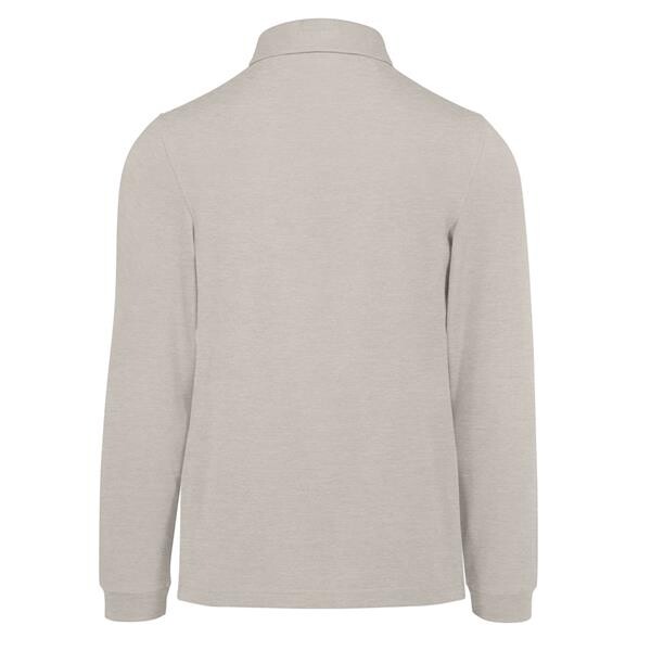 My Polo 210 Lsl - Heather Grey Fog / S