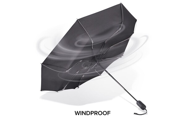 Deluxe 23” reversible auto open/close umbrella