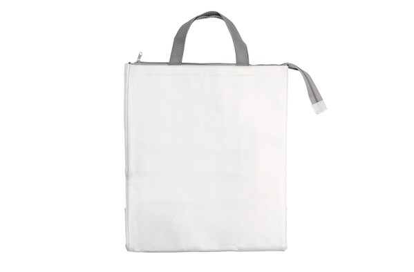 Sac isotherme 32.5 x 19.5 x 39 cm, 100 g/m² - Blanc