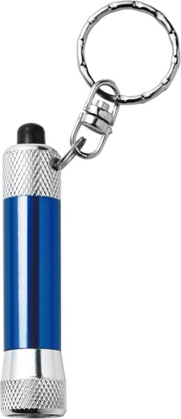 Porte-clés Audrey | Aluminium | LED - bleu cobalt