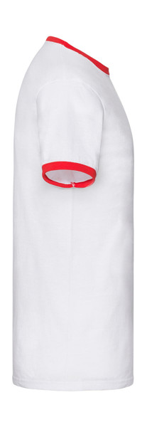 Ringer Tee - White / Black / L