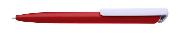 Boia Plastic Ballpoint Pen Red - White