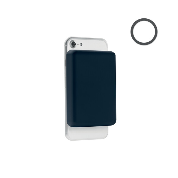 Chargeur sans fil magnétique Doubletic - Bleu Marine