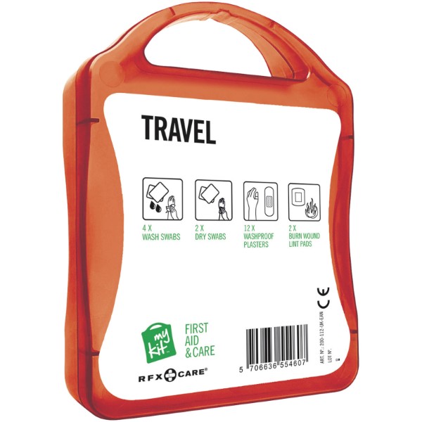 MyKit Viagem - Vermelho transparente
