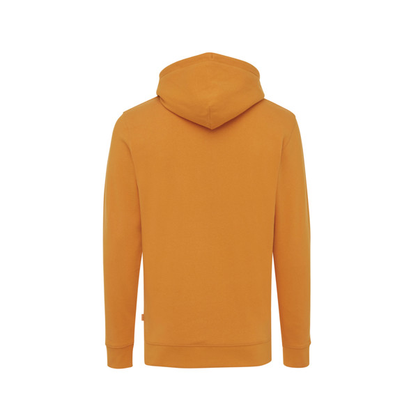 Sweat à capuche en coton recyclé Iqoniq Jasper - Sundial Orange / XXXL